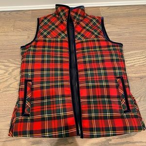 J Crew Plaid Vest